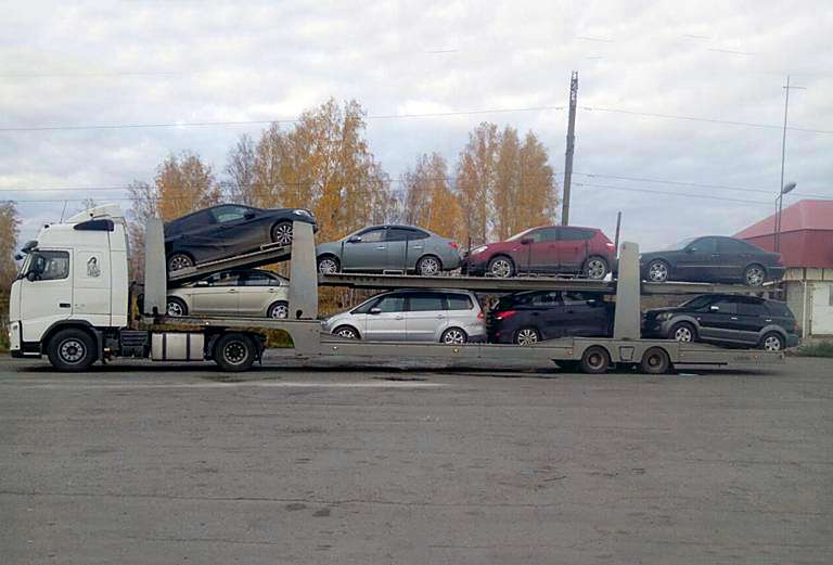 Перевозка автомобиля лексус lx570 из Москвы в Ново