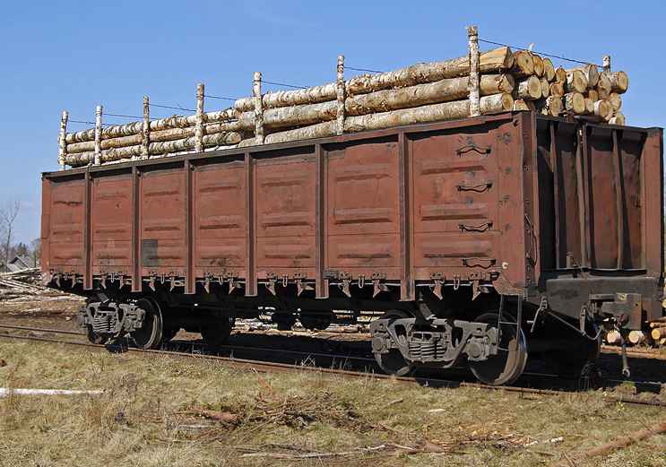 Перевозка ЛЕСА вагонами из Горно-Алтайска в Новосибирск
